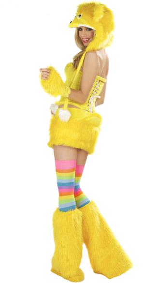 Yellow Bear Corset and Skirt